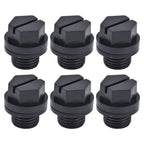 10PCS Drain Plug Fine Workmanship Simple Operation Rubber Material Small Volume 1/4in Swimming Pool Stopper