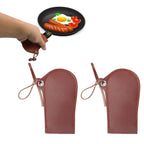 2PCS Cast Iron Handle Cover Suspension Design Retro Fashion Fine Workmanship Hot Handle HolderType A