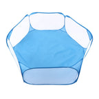 Pet Cage Tent Transparent Breathable Portable Small Animal Playpen for Hamsters Guinea Pigs