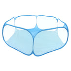 Pet Cage Tent Transparent Breathable Portable Small Animal Playpen for Hamsters Guinea Pigs