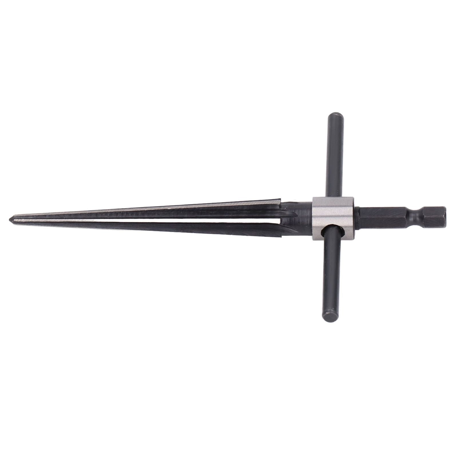 Reamer T Shape Handle Fine Workmanship High Hardness High Speed Steel Tapered ReamerHex Handle Taper Reamer 3‑13mm