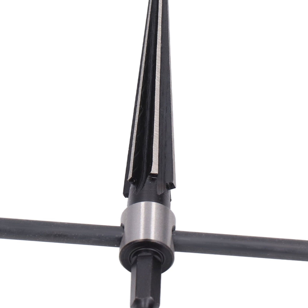 Reamer T Shape Handle Fine Workmanship High Hardness High Speed Steel Tapered ReamerHex Handle Taper Reamer 3‑13mm