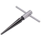 Reamer T Shape Handle Fine Workmanship High Hardness High Speed Steel Tapered ReamerTaper Reamer with Round Handle 5-16mm