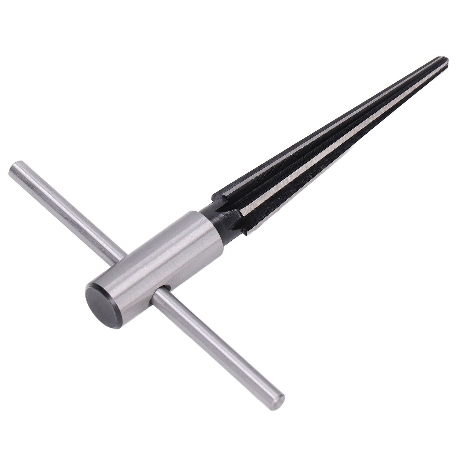 Reamer T Shape Handle Fine Workmanship High Hardness High Speed Steel Tapered ReamerTaper Reamer with Round Handle 5-16mm