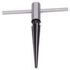 Reamer T Shape Handle Fine Workmanship High Hardness High Speed Steel Tapered ReamerTaper Reamer with Round Handle 5-16mm