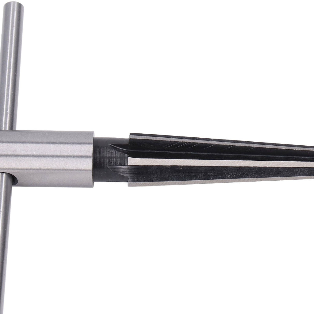 Reamer T Shape Handle Fine Workmanship High Hardness High Speed Steel Tapered ReamerTaper Reamer with Round Handle 5-16mm