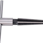 Reamer T Shape Handle Fine Workmanship High Hardness High Speed Steel Tapered ReamerTaper Reamer with Round Handle 5-16mm