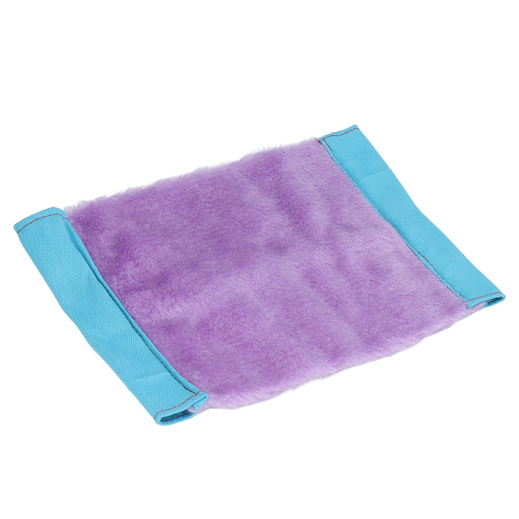 Bird Bed Chinchilla Honey Glider Flying Parrot Portable Soft Warm Hanging Hammock NestPurple