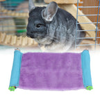Bird Bed Chinchilla Honey Glider Flying Parrot Portable Soft Warm Hanging Hammock NestPurple