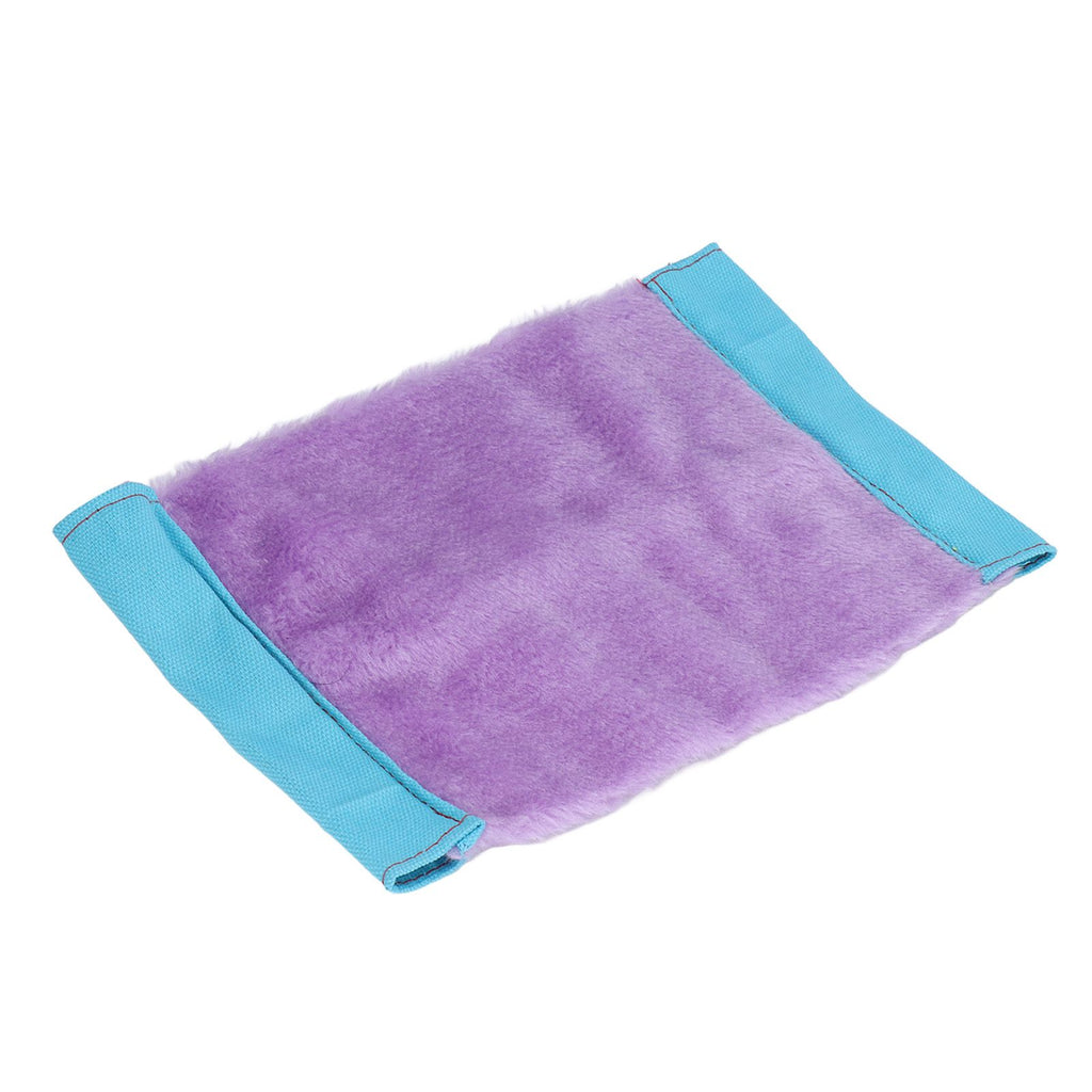 Bird Bed Chinchilla Honey Glider Flying Parrot Portable Soft Warm Hanging Hammock NestPurple