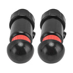 2Pcs Irrigation Exhaust Valve External Thread G3 / 4 Easy Use Good Sealing Automatic Intake Valve