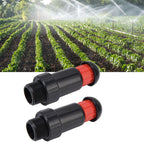 2Pcs Irrigation Exhaust Valve External Thread G3 / 4 Easy Use Good Sealing Automatic Intake Valve
