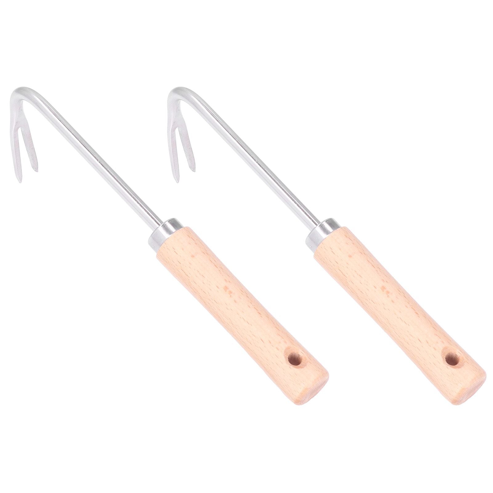 2pcs Garden Weeder Lightweight Efficient Labor Saving Ergonomic Design Small Compact Digging Supplies