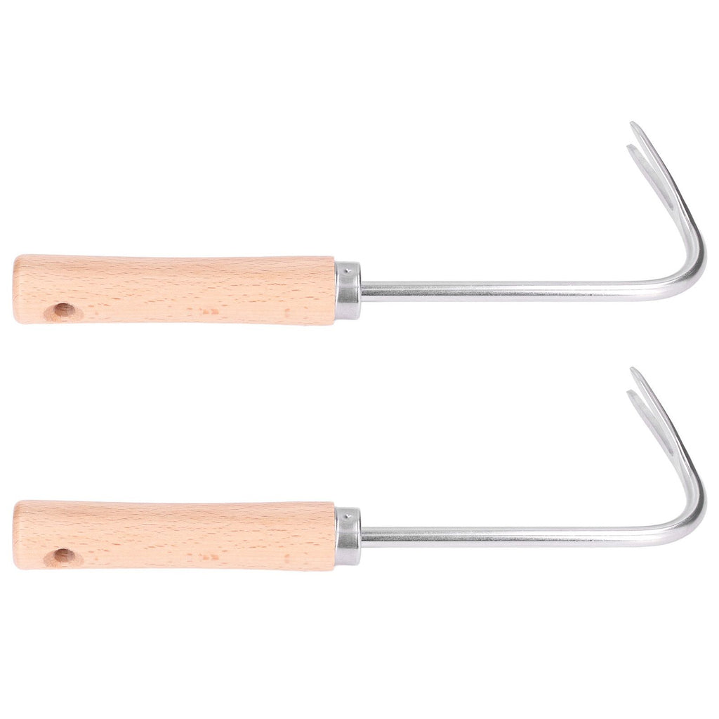 2pcs Garden Weeder Lightweight Efficient Labor Saving Ergonomic Design Small Compact Digging Supplies