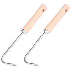 2pcs Garden Weeder Lightweight Efficient Labor Saving Ergonomic Design Small Compact Digging Supplies