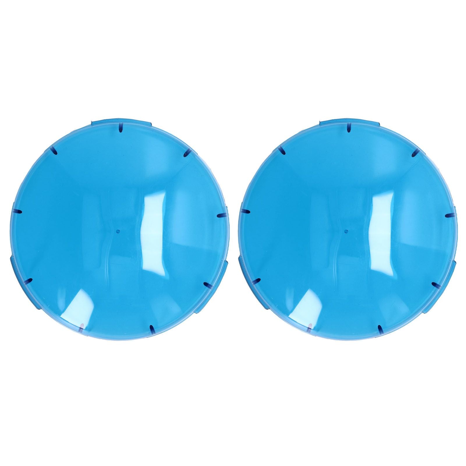 2Pcs 19cm Pool Lamp Lens Cover Swimming Pond Light Blue Transparent Lid for HAYWARD AMERILITE