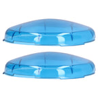 2Pcs 19cm Pool Lamp Lens Cover Swimming Pond Light Blue Transparent Lid for HAYWARD AMERILITE
