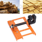 Chainsaw Mill Orange Mini Portable Well Made Wear Resistant Long Service Life Chain Saw Mill