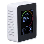 Digital Air Quality Monitor Carbon Dioxide Detector CO2 Tester Temperature Humidity Tester