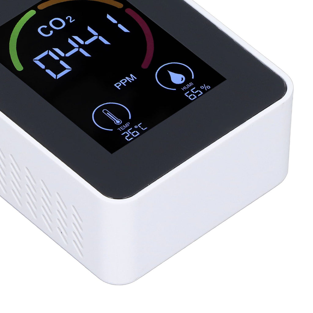 Digital Air Quality Monitor Carbon Dioxide Detector CO2 Tester Temperature Humidity Tester