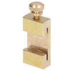 Brass Scribe Steel Ruler Positioning Limit Block Woodworking Angle Line Scriber Locator