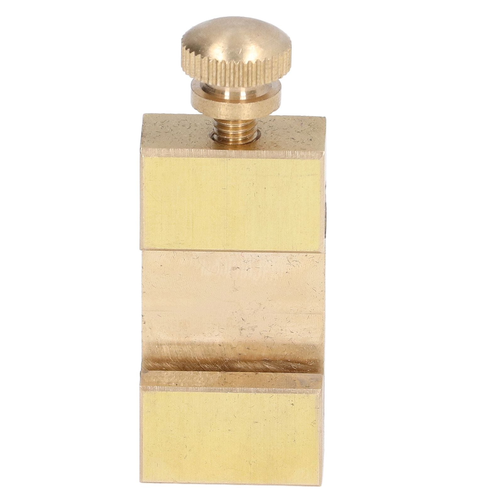 Brass Scribe Steel Ruler Positioning Limit Block Woodworking Angle Line Scriber Locator