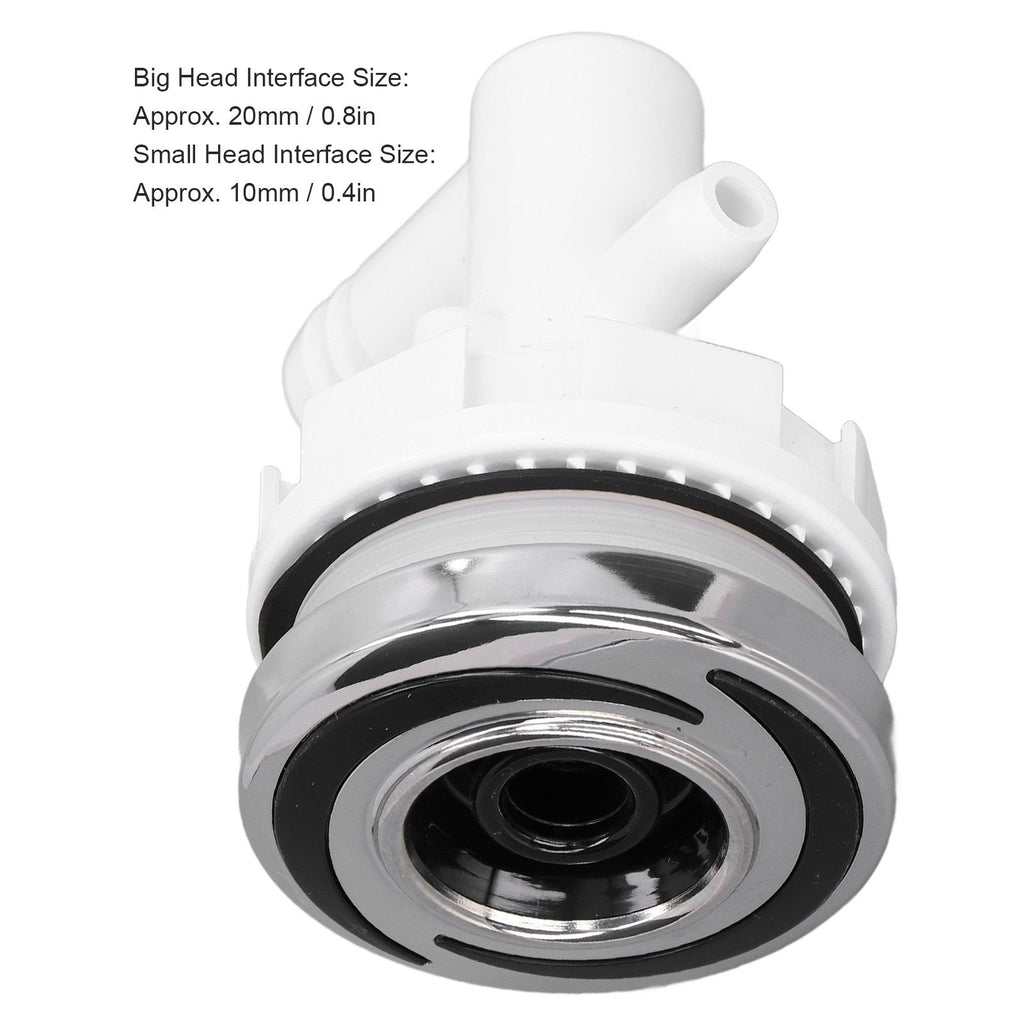 G1/2 Bath Massage Nozzle Heat Resistant Swimming Pool Nozzle Plastic Bathtub SPA Nozzle for Outdoor