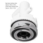 G1/2 Bath Massage Nozzle Heat Resistant Swimming Pool Nozzle Plastic Bathtub SPA Nozzle for Outdoor