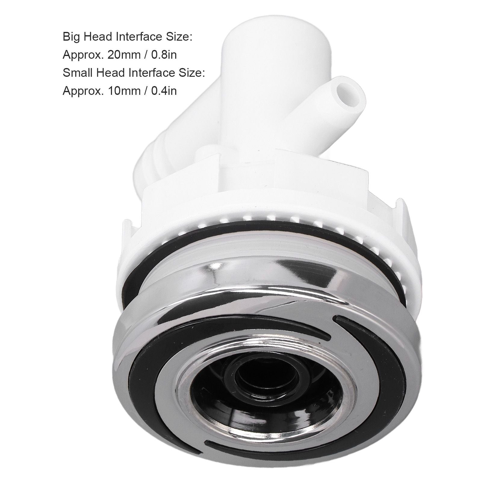 G1/2 Bath Massage Nozzle Heat Resistant Swimming Pool Nozzle Plastic Bathtub SPA Nozzle for Outdoor