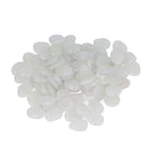 Outdoor Luminous Stones Colorful Fluorescent Luminous Pebbles for Dark Garden Courtyard Walkway Garden Trails 200 / Bag White