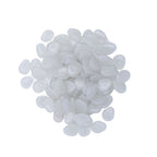 Outdoor Luminous Stones Colorful Fluorescent Luminous Pebbles for Dark Garden Courtyard Walkway Garden Trails 200 / Bag White