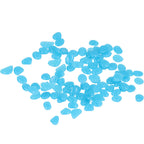 Outdoor Luminous Stones Colorful Fluorescent Luminous Pebbles for Dark Garden Courtyard Walkway Garden Trails 200 / Bag Dark Blue