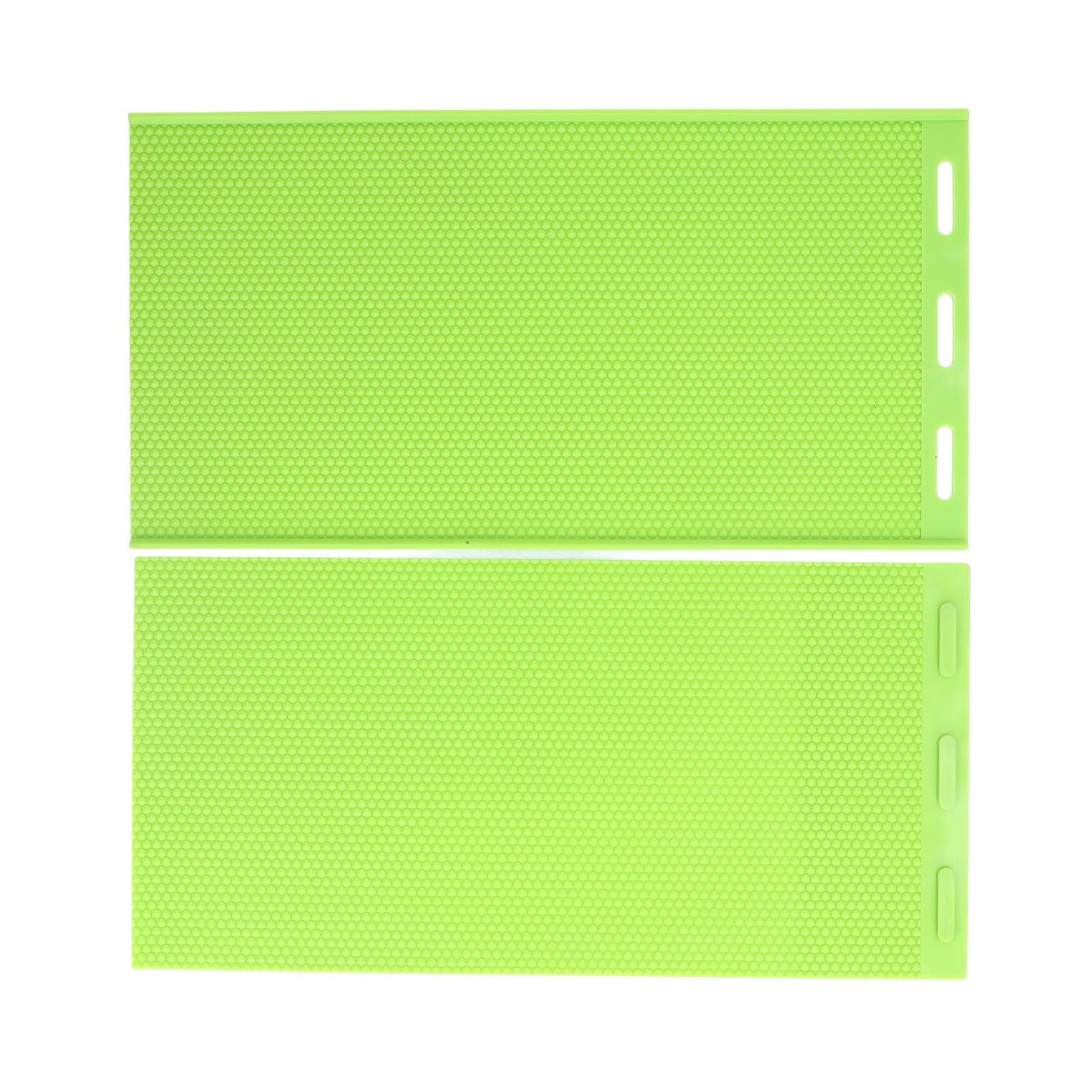 2Pcs 5.4mm Silicone Beeswax Sheet Mold Beeswax Foundation Press Mold Beekeeper Equipment