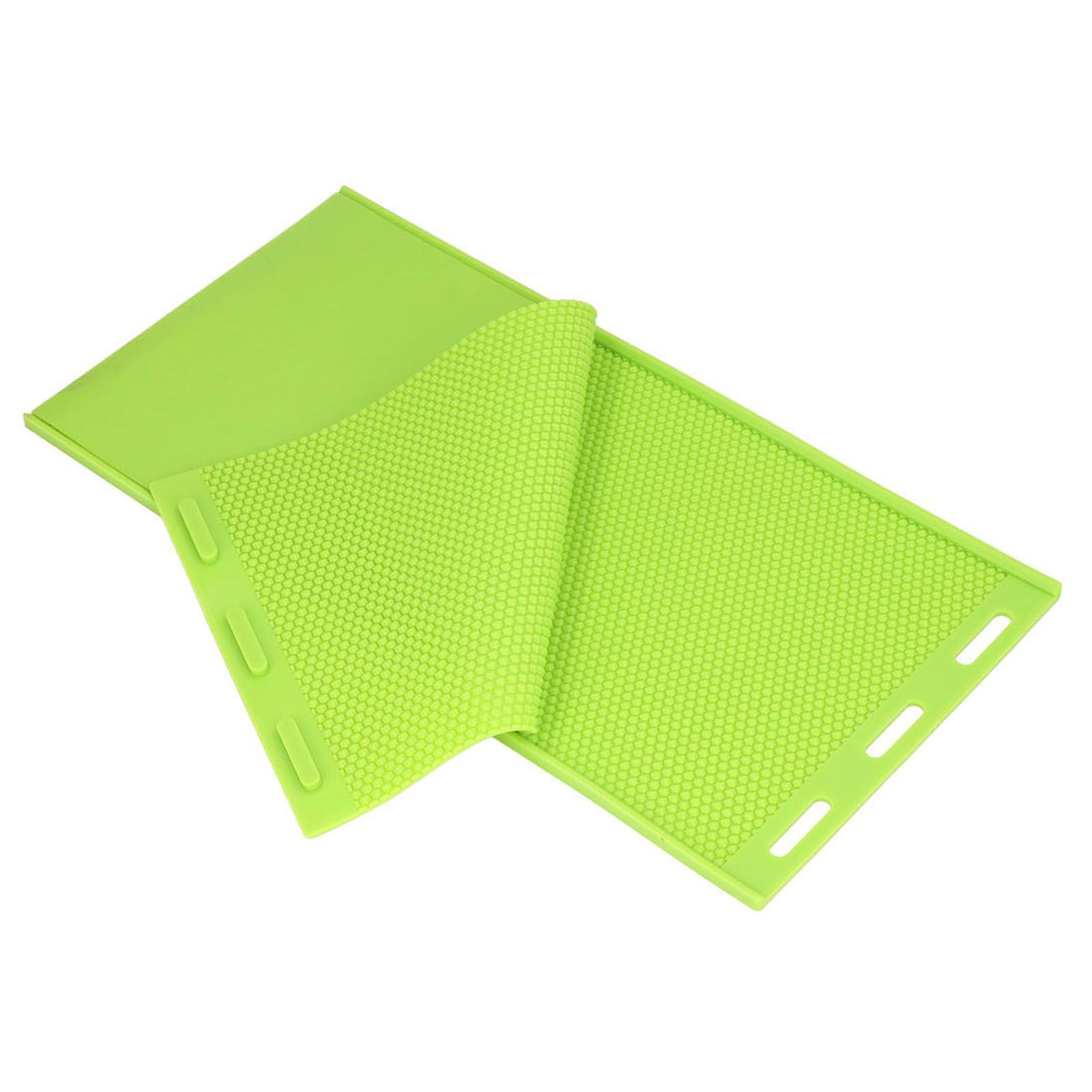 2Pcs 5.4mm Silicone Beeswax Sheet Mold Beeswax Foundation Press Mold Beekeeper Equipment