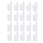 King Cage Transport Box with 20Pcs Queen Bee Rearing Cages Transparent King Cage Beekeeping Tools