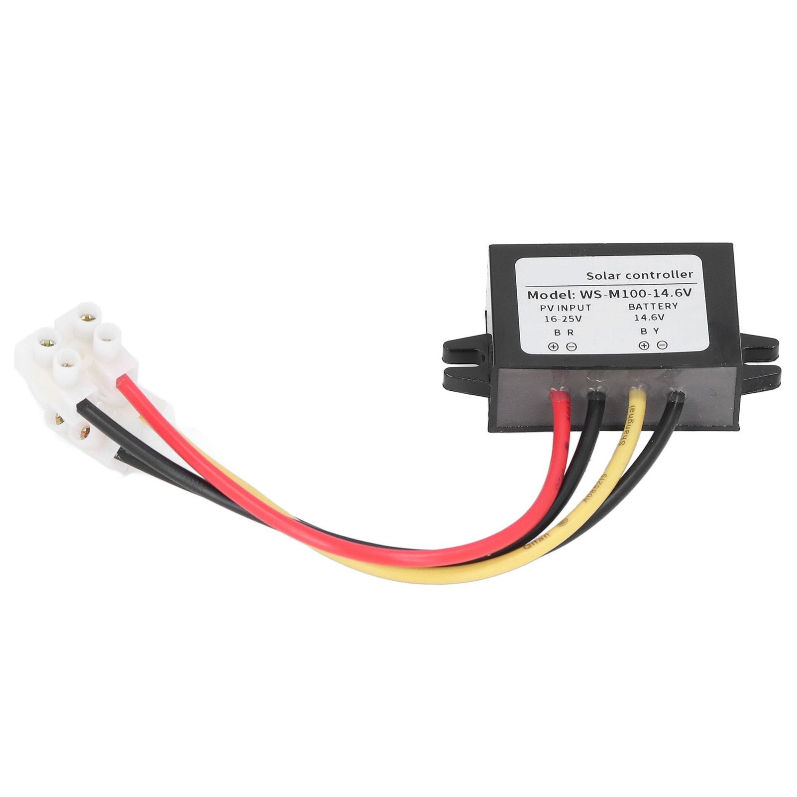MPPT Solar Controller Protective Control Panel Switch Battery Charging Supplies 100W WS‑M100‑14.6V