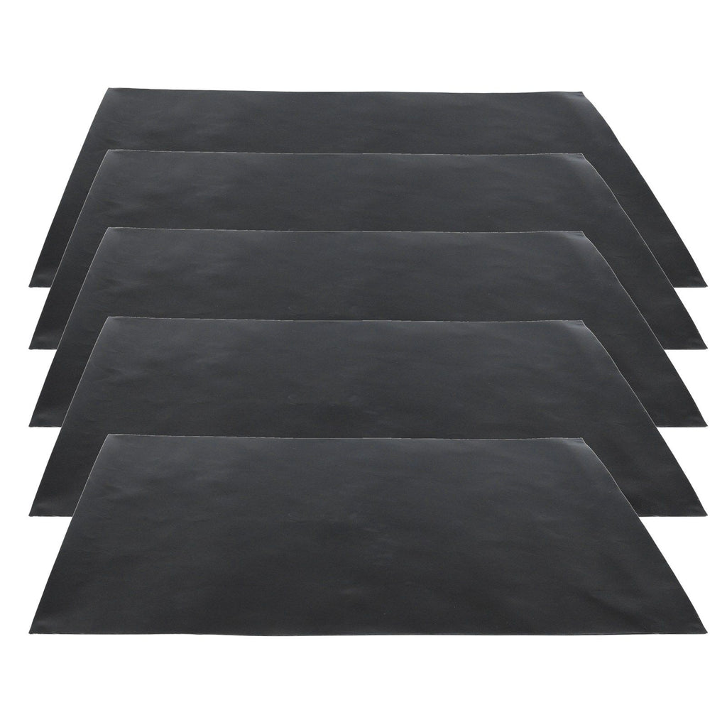 5Pcs Oven Mat Fiberglass Excellent Heat Resistance Dishwasher Safe 40x50cm Oven Liner Mats Kitchen Baking Mat
