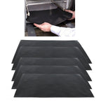 5Pcs Oven Mat Fiberglass Excellent Heat Resistance Dishwasher Safe 40x50cm Oven Liner Mats Kitchen Baking Mat