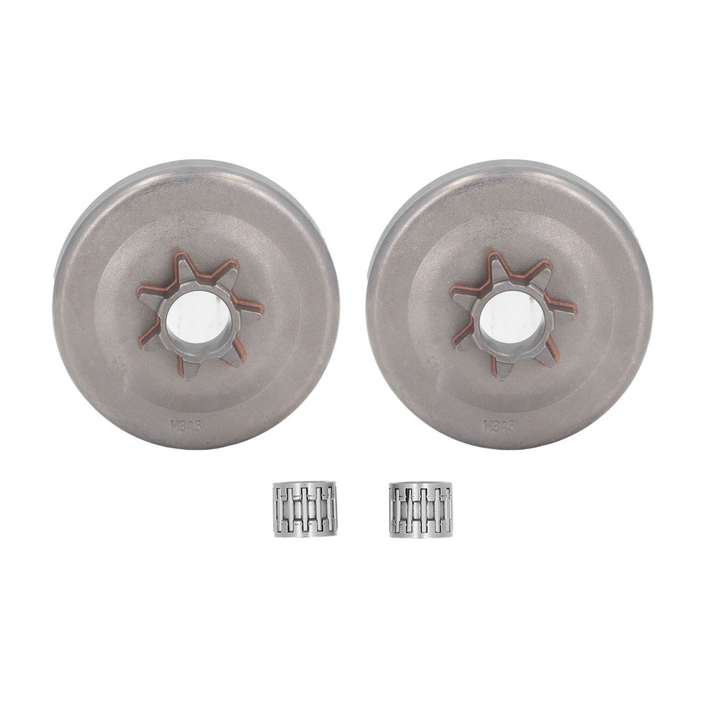 Chainsaw 7 Tooth Clutch Drum Needle Bearing Kit Sprocket Accessories for Husqvarna 350 340 345 445 450 450