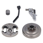 7 Teeth Clutch Drum Oil Pump Kit 17x30mm Gear Iron High Accuracy for Husqvarna 455 460 Chainsaw