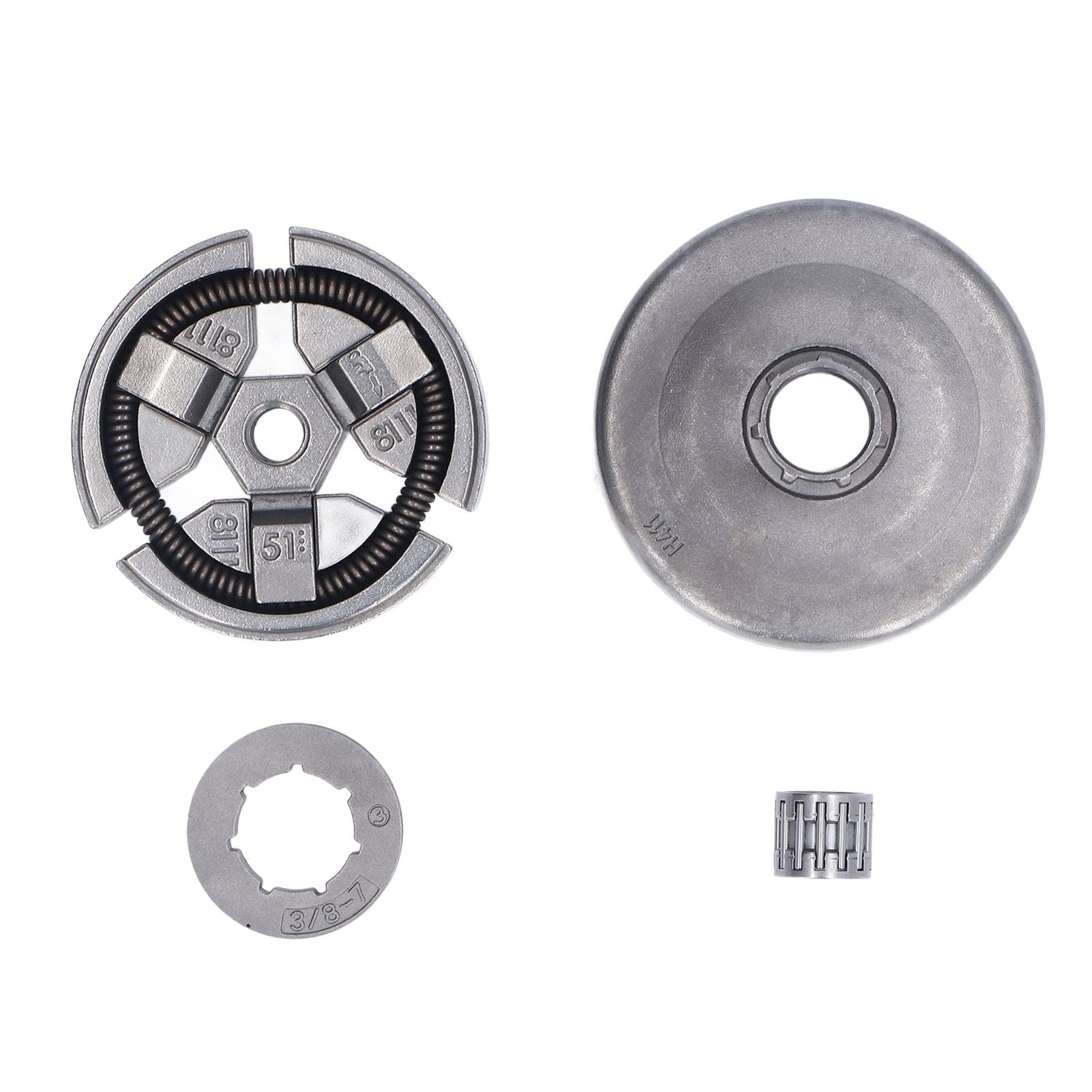 7 Teeth Clutch Drum Sprocket Bearing Kit Chainsaw Upgraded Accessories for HUSQVARNA 55 51 50