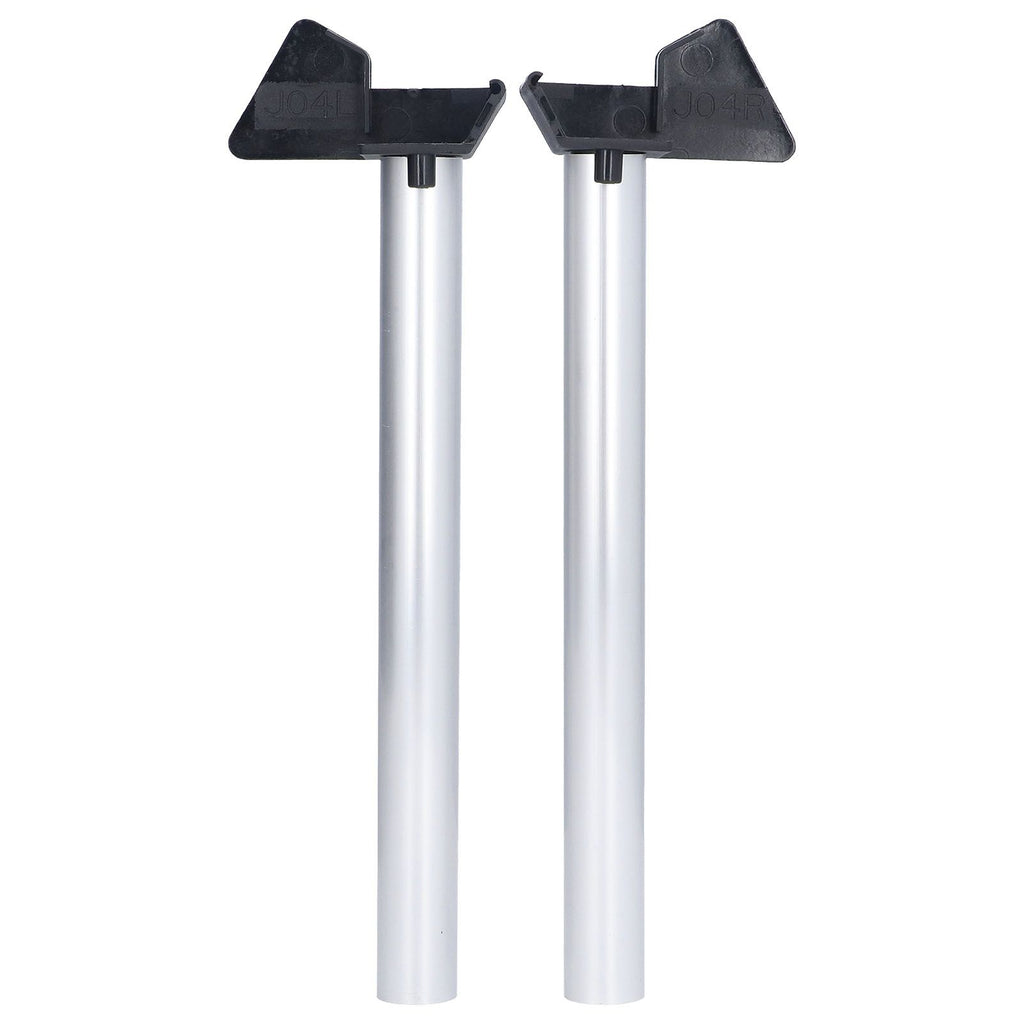 2Pcs Greenhouse Rain Gutter Drains Silver Drainage Downpipe Gutter Kit Gutter Water Butt Pipe Kit
