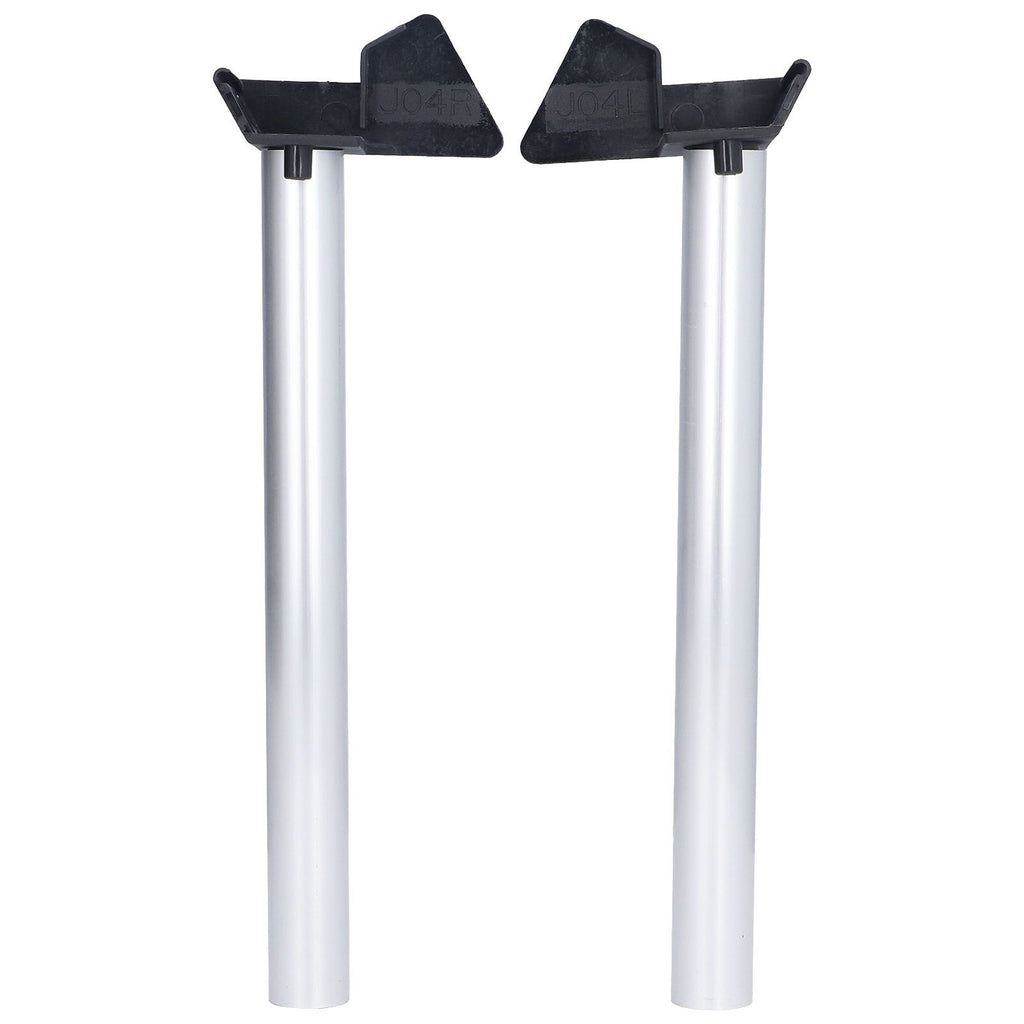2Pcs Greenhouse Rain Gutter Drains Silver Drainage Downpipe Gutter Kit Gutter Water Butt Pipe Kit