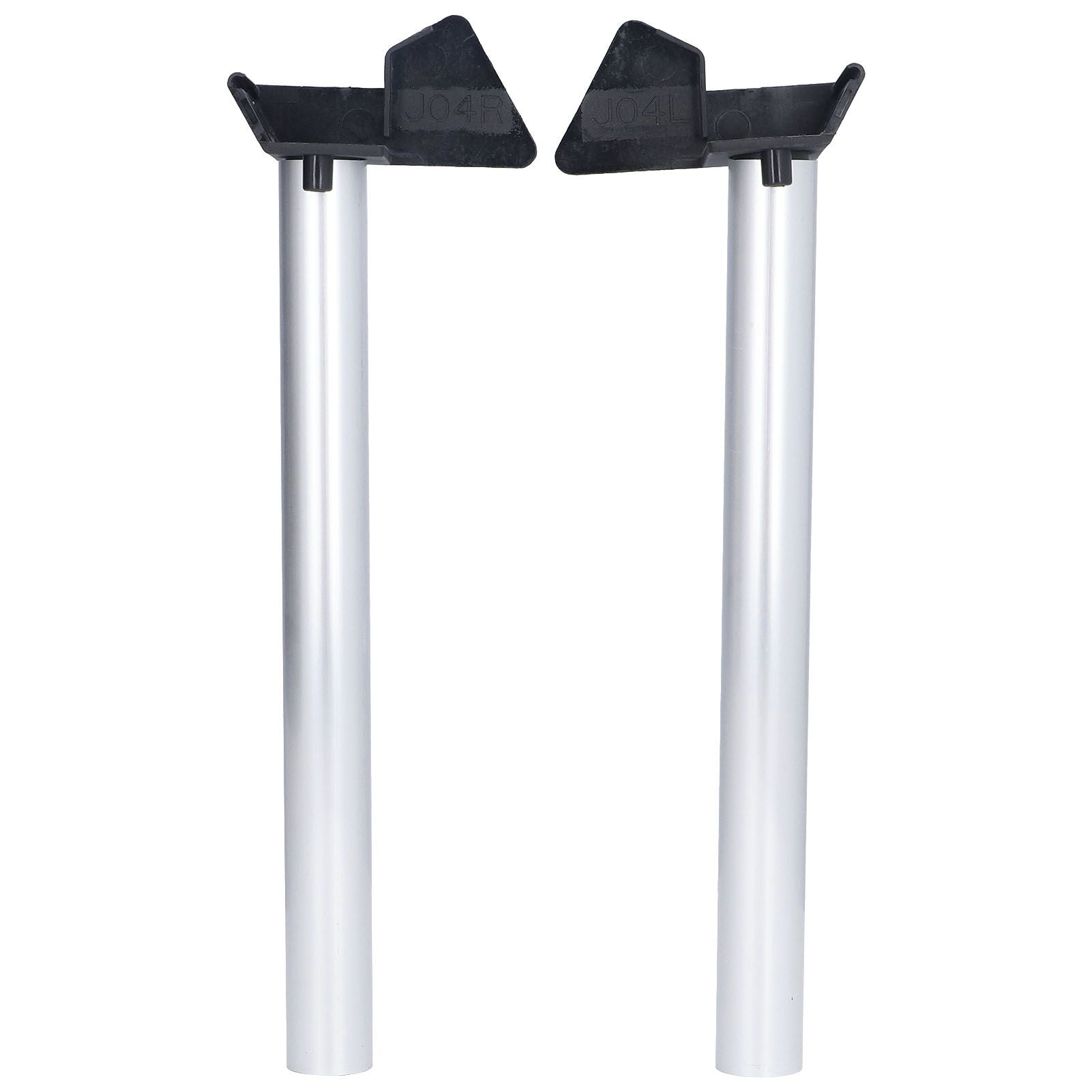 2Pcs Greenhouse Rain Gutter Drains Silver Drainage Downpipe Gutter Kit Gutter Water Butt Pipe Kit