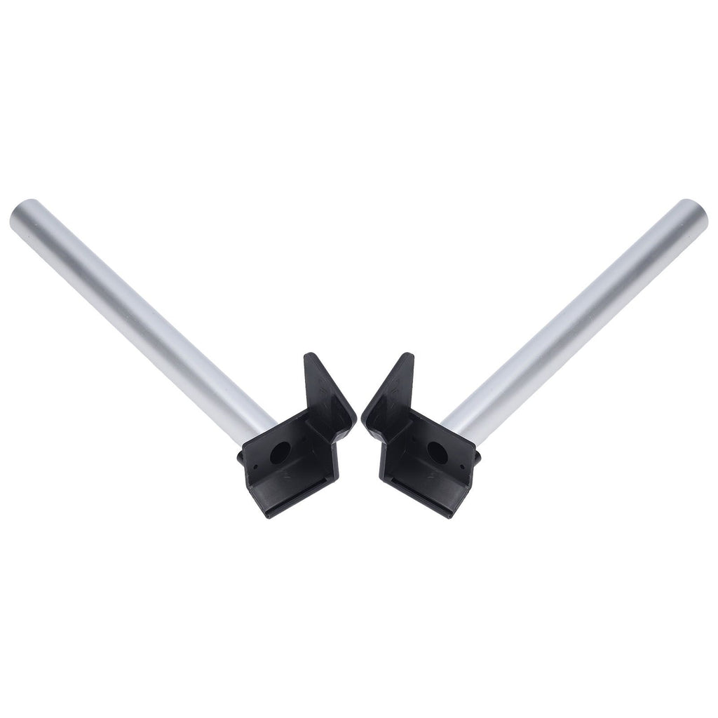 2Pcs Greenhouse Rain Gutter Drains Silver Drainage Downpipe Gutter Kit Gutter Water Butt Pipe Kit