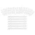30cm Bird Deterrent Spikes Plastic Bird Repellent Spikes for Fence Roof Mailbox Window