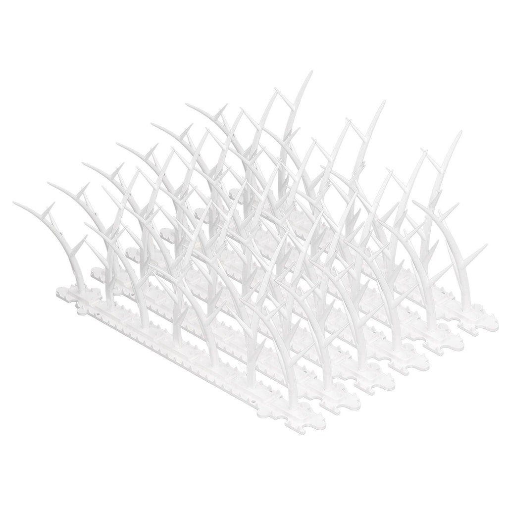 30cm Bird Deterrent Spikes Plastic Bird Repellent Spikes for Fence Roof Mailbox Window