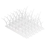 30cm Bird Deterrent Spikes Plastic Bird Repellent Spikes for Fence Roof Mailbox Window