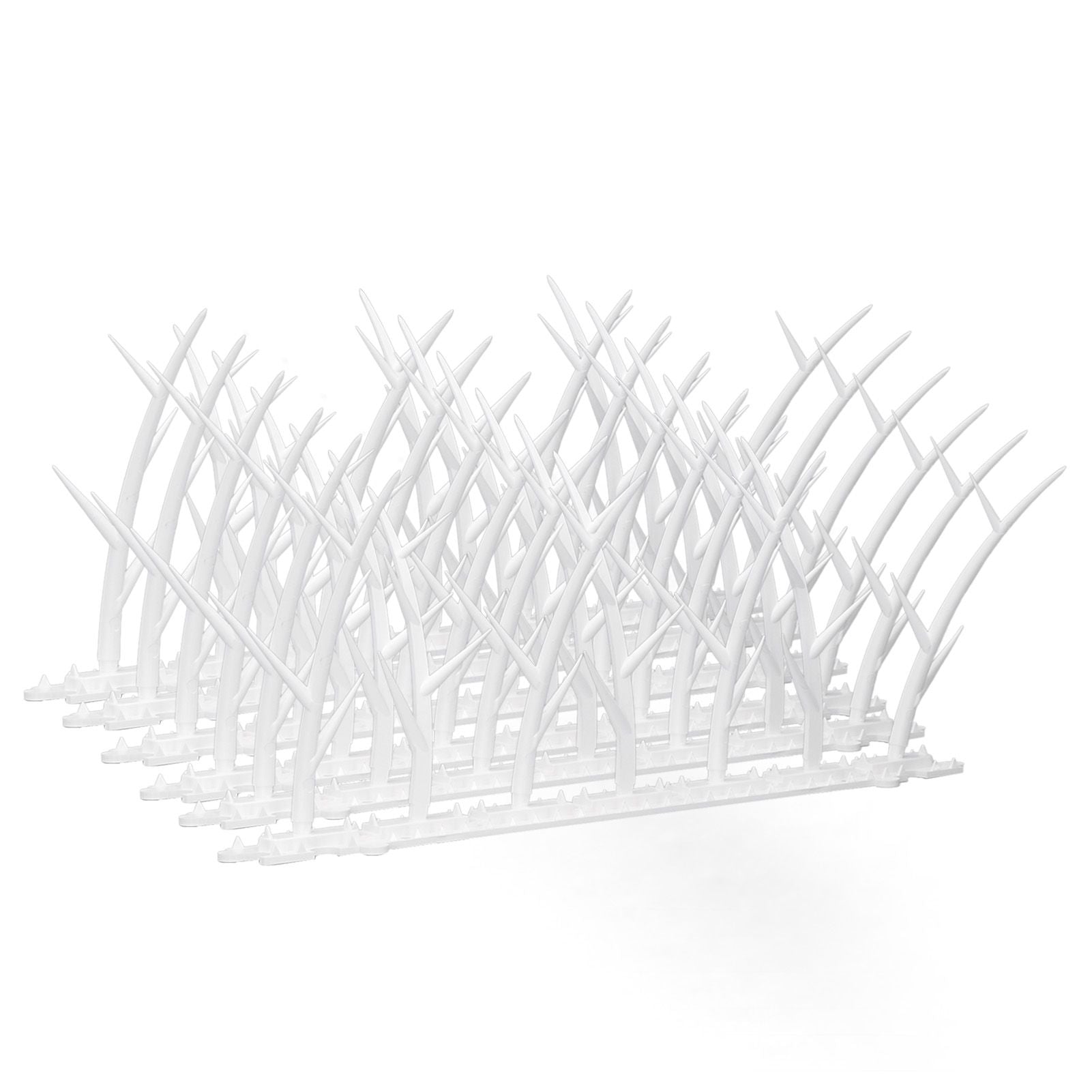30cm Bird Deterrent Spikes Plastic Bird Repellent Spikes for Fence Roof Mailbox Window