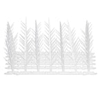 30cm Bird Deterrent Spikes Plastic Bird Repellent Spikes for Fence Roof Mailbox Window